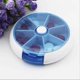 thumbnail image 4 of Day Pill Box Small, Pill Box Small For On The Go, Round Pill Box Pill Box Mini Pill Box (3 Pieces), 4 of 5