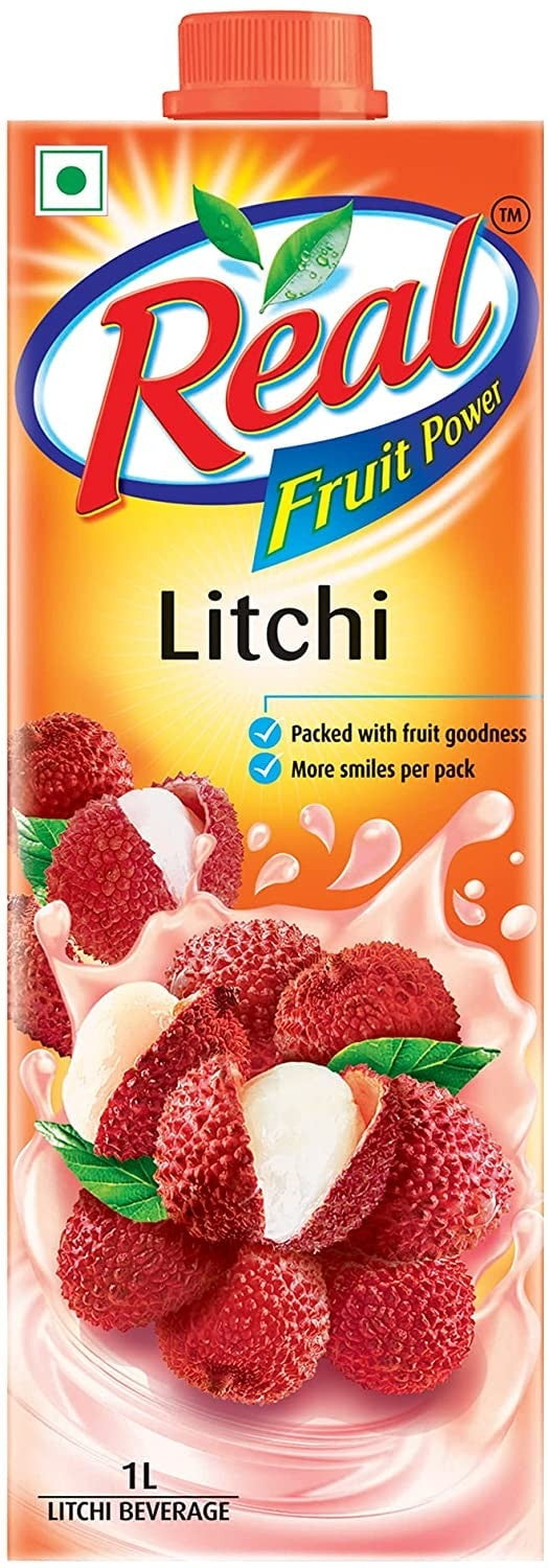 Dabur Real Litchi Juice Fruit Nectar 1L Pack of Malaysia Ubuy