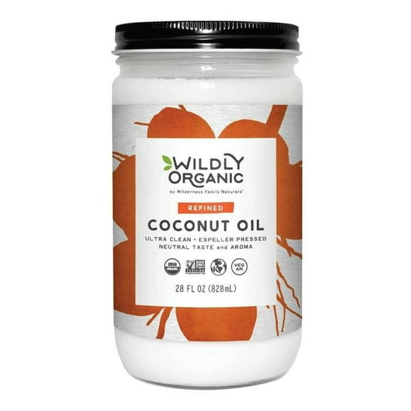 Wildly Organic Refined Coconut Oil - 28 fl oz