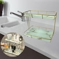 thumbnail image 4 of Organizador de Baño Organizador de Cosméticos de Encimera Sunnimix Oro Blanco, 4 of 7