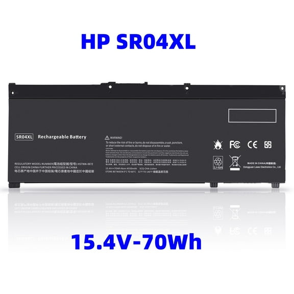 SRO4XL Battery for HP Omen 15-CE0XX 15-DC0XX Series 15-CE009LA 15-CE015DX 15-DC0003LA 15-DC0051NR Pavilion 15-CB0XX 15-CX0XX 15-CB041NR 15-CX0056WM SR04070XL-PL 917678-171