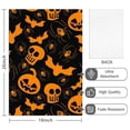 thumbnail image 2 of Pumpkin Ghost Halloween Kitchen Towels Dish Towels 2 Pack, 18x26 Inch Farmhouse Festival Party Decoration Hand Towels, 2 of 7