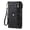 D, variant on Long Wallet Stylish Clutch Elegant Solid Color Blocking Wallet