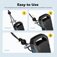 thumbnail image 6 of SPECSTAR EVA Boat Fenders for Docking, Boat Bumpers with Nylon Rope, and Fixed Lock Fit for Yachts, Sailing Dinghies, Bass Boats, 6 of 8