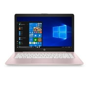 HP Stream 14" Celeron 4GB/64GB Laptop Pink, 14-cb172wm