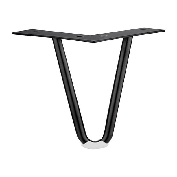 Patas para muebles de estilo moderno, resistentes y antideslizantes, para sofás y sillas. 10 cm negro