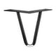 thumbnail image 1 of Patas para muebles de estilo moderno, resistentes y antideslizantes, para sofás y sillas. 10 cm negro, 1 of 9