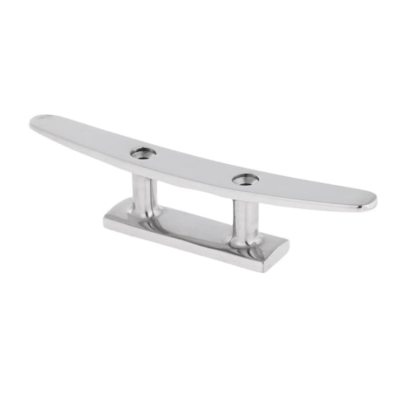 Boat Cleat 6 inch , Heavy Duty Marine Grade 316 Stainless Steel Mooring Accessories - s 150mm