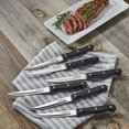 thumbnail image 3 of Cuisinart C77TR-6PSK Triple Rivet Collection 6-Piece Steak Knife Set, Black, 3 of 4