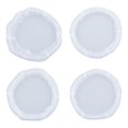 thumbnail image 2 of 4 piezas de fundición de resina de posavasos, manualidades de de silicona DIY, bandeja de almohadilla de para hacer posavasos para Pequeño Redondo perfecl Fabricación de silicona de posavasos, 2 of 7