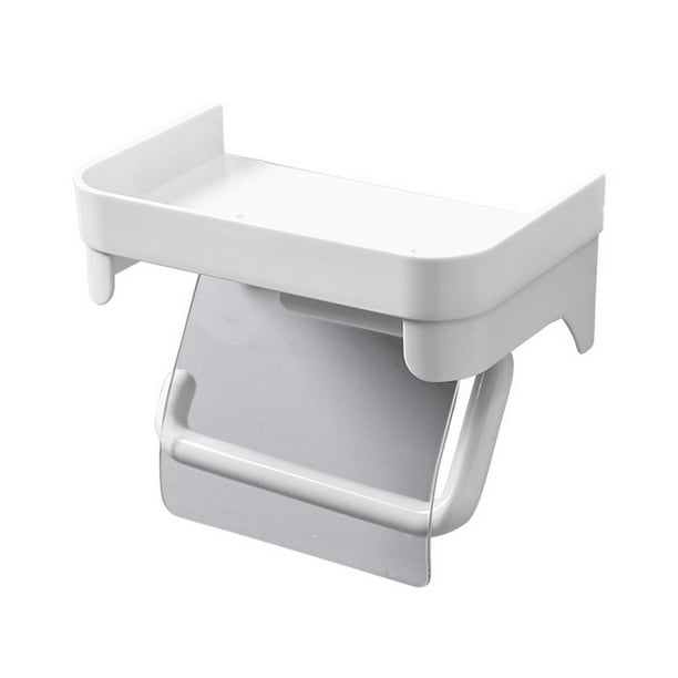 Kearding Accesorio de soporte de papel higiénico soportes de almacenamiento universales para el hogar accesorios de estante de papel de rollo de baño Juegos de accesorios de baño Kearding HA069187-01