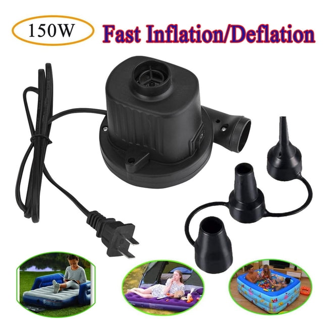 TIMIFIS Inflatable Pool 220V Electric Air Pump Air Mattress Inflatables Couch Pool Floats Portable Pump Air Pump - Summer Savings Clearance