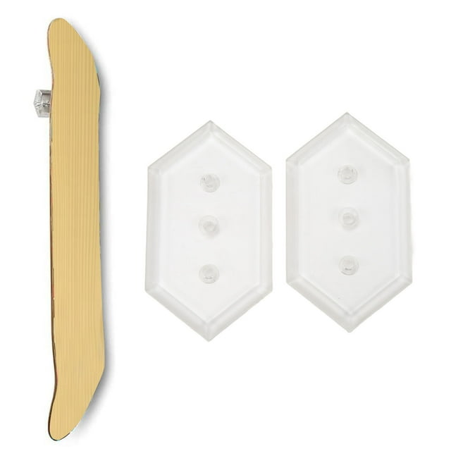 Skateboard Wall Mount Rack With Screws Display And Storage Hook For Bedroom, Courtyard, Living Room Or Garage