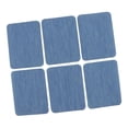 thumbnail image 4 of 6x Iron on Denim Jeans Cloth Patch for Hat Pants Shoes Blue, 4 of 7