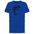 thumbnail image 1 of Fishing Icon On Black T-Shirt Men -Image by Shutterstock, Male 3X-Large, 1 of 2