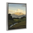thumbnail image 2 of Stupell Industries Contemporary Across The Valley Nature Gray Floating Frame Canvas Art, 25 x 31, by Alonza Saunders, 2 of 8