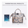 thumbnail image 4 of Mochilas Wünd  Pañaletas Pañalero Bebe Pañaleras Impermeabl Viaje Modelo Gris claro+camuflaje, 4 of 5