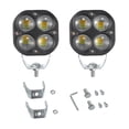 thumbnail image 1 of 2 uds. Luz LED todoterreno Universal, luces antiniebla de conducción para camionetas todoterreno, 3 pulgadas, 40W, blanco y amarillo, 1 of 1