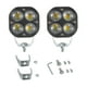 thumbnail image 1 of 2 uds. Luz LED todoterreno Universal, luces antiniebla de conducción para camionetas todoterreno, 3 pulgadas, 40W, blanco y amarillo, 1 of 1