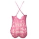 thumbnail image 3 of Gibobby Conjuntos de bragas de encaje Conjunto De Lencería Erótica Ropa Interior Sexy para Mujeres Encaje Mujeres Lencería Cuello en V Ropa de Dormir(Rosa, 3XG), 3 of 5