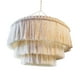 thumbnail image 4 of Pantalla de lámpara colgante de macramé, cubierta de lámpara colgante tejida a mano, elegante pantalla de lámpara colgante para 30cmx40cm, 4 of 9