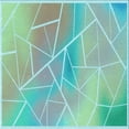 thumbnail image 1 of Ahgly Company Tapis d'Intérieur Lavable en Machine Carré Transitionnel Bleu Cadet Vert, 7 Pieds Carré, 1 of 7