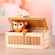 thumbnail image 2 of Caja de madera inútil, juguete de tigre de regalo con sonido, 2 of 4