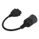 thumbnail image 2 of Truck Diagnose Interface Adapter 16 Pin OBD2 9 Pin Adapter Cable Automotive Diagnostic Tool, 2 of 5