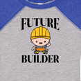 thumbnail image 4 of Inktastic Boys Future Builder Construction Boys Baby Bodysuit, 4 of 5