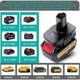 thumbnail image 4 of Battery Adapter For DEWALT Milwaukee  Li-ion Battery Convert to Craftsman 19.2V PLUG USB, 4 of 8