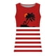 thumbnail image 4 of Tanques para Hombre de Verano Solto Chaleco Impresión Deportivo Cuello Redondo sin Mangas, 4 of 9