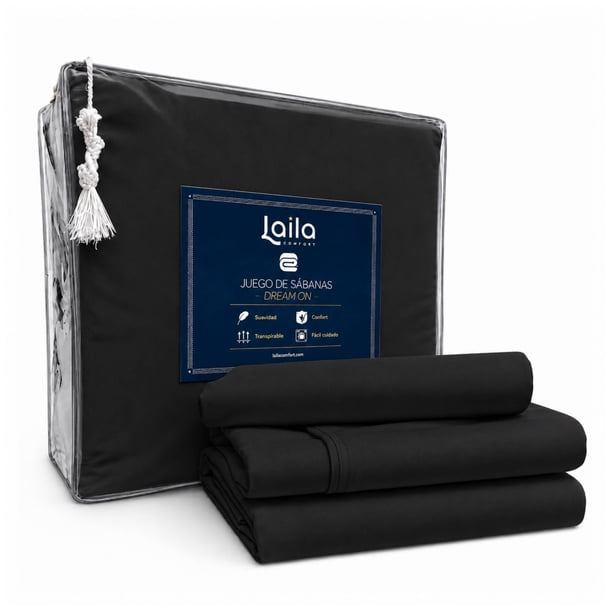 Juego de Sábanas Laila Comfort Premium 1800 Hilos