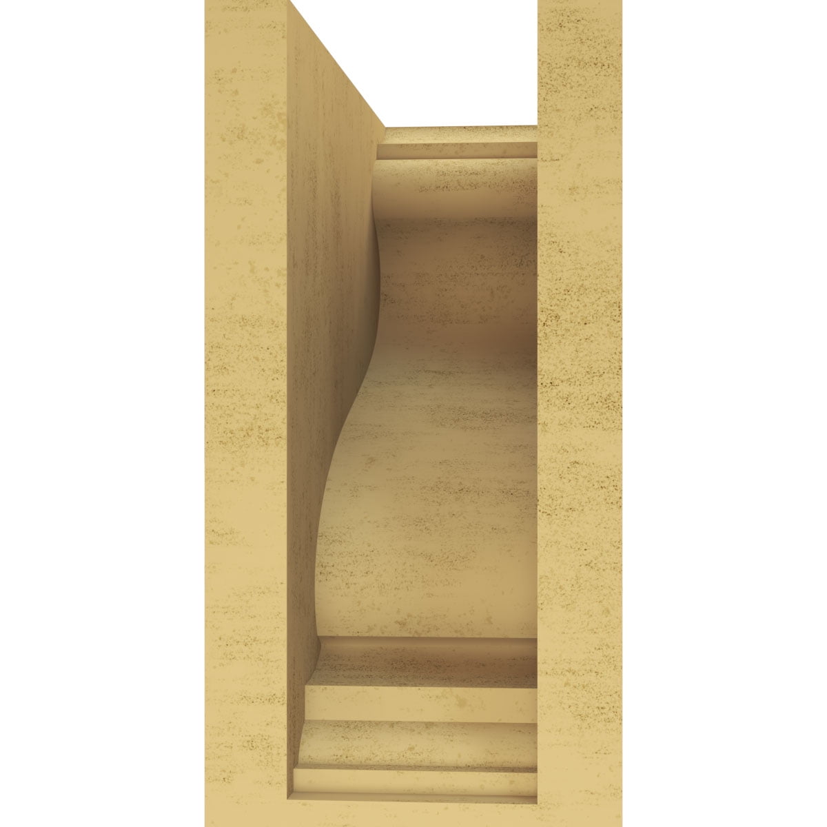 5"W x 10"D x 10"H Classic Scroll Rough Cedar Woodgrain TimberThane Corbel, Primed Tan