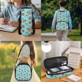 thumbnail image 3 of Bulopur Lovely Kids 17 Inch School Backpack, 4 Piece Capybara Print Bookbag with Lunch Bag, Water Bottle Sleeve and Pencil Case for Boys and Girls, 3 of 8