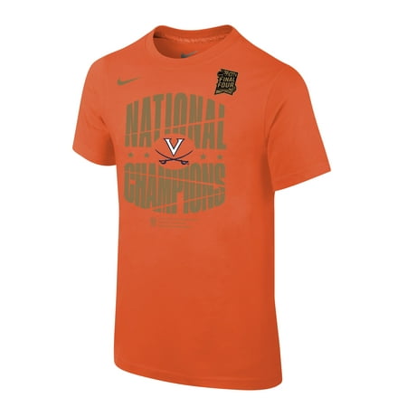 Virginia Cavaliers Nike Youth 2019 NCAA Men's Basketball National Champions Celebration T-Shirt -