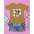 thumbnail image 3 of Kids Animals Drawing T-Shirt Juniors -Image by Shutterstock,  Medium, 3 of 4