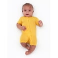 thumbnail image 4 of Gerber Unisex Baby Buttery Soft Short Sleeve Romper with Viscose Made from Eucalyptus, Sizes 0/3M-18M, 4 of 14