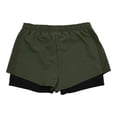 thumbnail image 2 of Short Danskin para Mujer, Confort Verde Talla M, 2 of 4