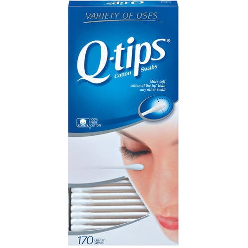 Q-Tips  100 %Cotton Swabs Chose count 