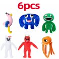 thumbnail image 1 of 6 uds Teen of Banban juguetes de peluche monstruo azul dibujos animados Rick Butter figura de acción regalos del Día de San Valentín6PCS2 zhangyuxiang unisex, 1 of 2