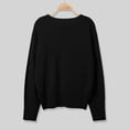 thumbnail image 6 of Sweaters for Women 2025 Christmas Merry Fall Winter Long Sleeve Crewneck Festive Jumper Top Womens Pullover Sweaters, 6 of 8