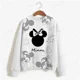 thumbnail image 3 of Sudaderas de mujer 2024, suéteres de punto de cuello redondo coreanos dulces, sudaderas holgadas de otoño de Disney Mickey Mouse, ropa de mujer con estampado 3D, 3 of 5