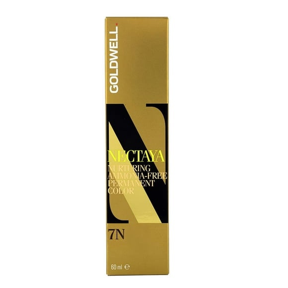 Goldwell Nectaya Permanent Hair Color, 7n Mid Blonde, 2.03 Oz, 2.03 ounces