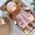 thumbnail image 3 of Doll Handmade Handmade Doll Vintage Crocheted Doll 1pc, 3 of 8