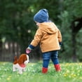 thumbnail image 6 of Nieyigj Interactive Electronic Plush Puppy Dog Toy, Walking and Barking Robotic Pet with Remote Control Leash, Dancing Singing Nodding Tail-Wagging Animal Companion for Kids Toddlers (Brown), 6 of 9