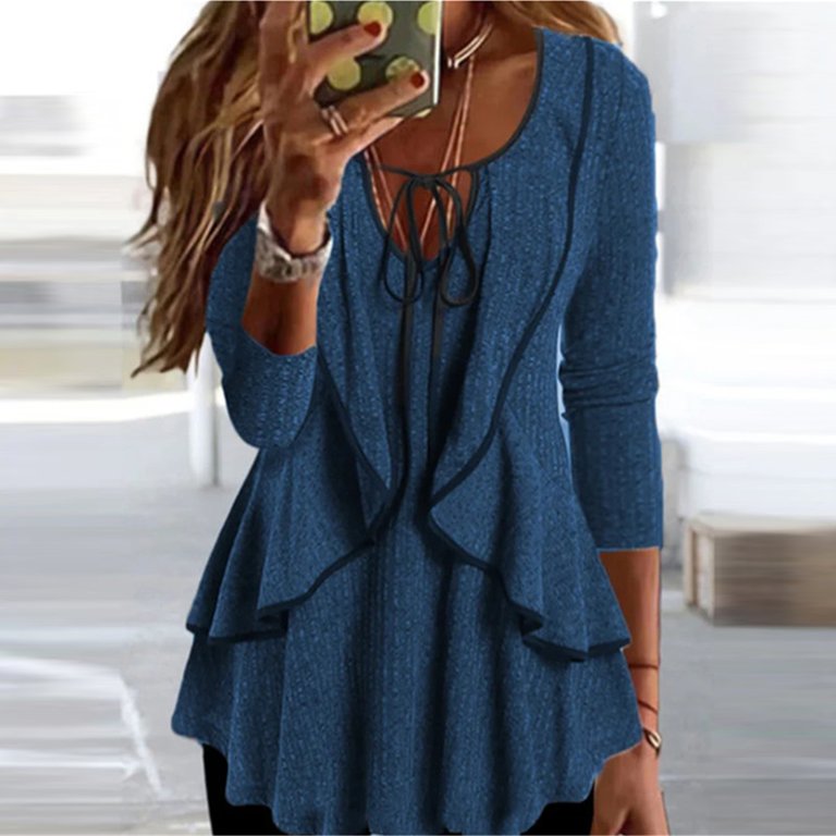 Mifelio Spring Tops for Women 2024 Women display picture 3