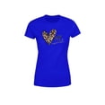 thumbnail image 2 of Playera Blusa Con Estampado De Corazon My Kernel Animal Print Ropa Para Mujer Color Azul Talla Mediana Marca Emil SaEs, 2 of 4