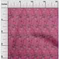 thumbnail image 1 of oneOone Cotton Flex Fabric Leaves & Floral Block Fabric Prints By Yard 40 Inch Wide, 1 of 4