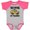 Heather and Hot Pink, variant on Inktastic Taxi Driver in Training Boys or Girls Baby Bodysuit