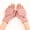Pink, variant on 1 Pair of Gloves, Red Gloves Mittens, Winter Knit Convertible Fingerless Gloves Wool Gloves Thermal Gloves Unisex